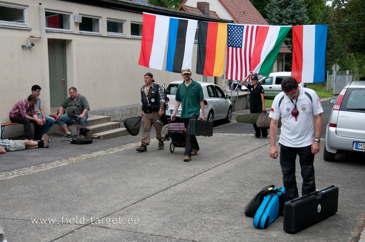 Last Group of Category 2-5 Shooters back in Base